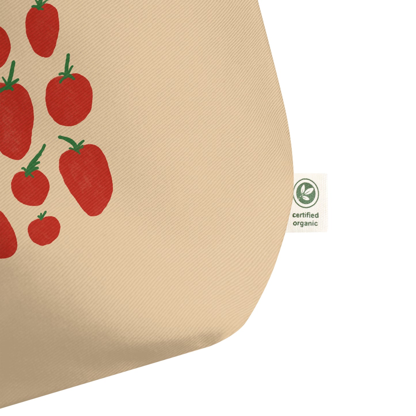 Large organic tote bag