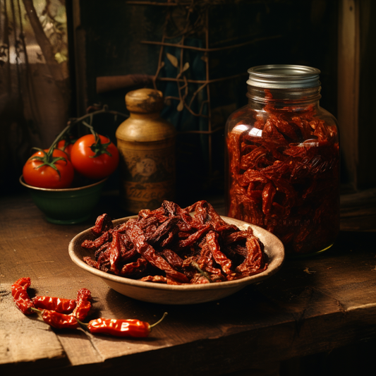 Homemade Sun-Dried Tomatoes: A Burst of Summer in Every Bite